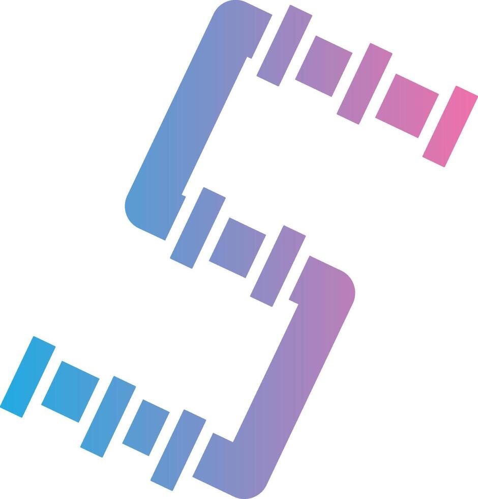 pijp glyph helling icoon ontwerp vector