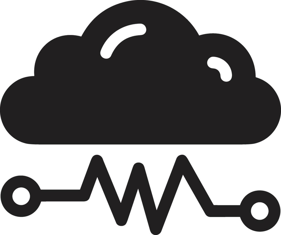 gegevens opslagruimte icoon symbool beeld voor databank illustratie vector