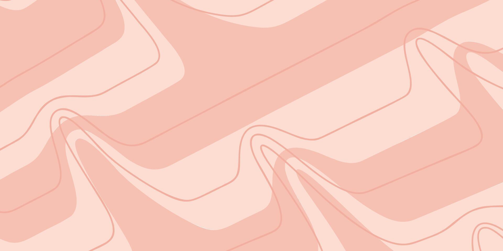 roze abstract Golf achtergrond. mooi sjabloon voor banier, groet kaart, poster, sociaal media. ontwerp kan worden bewerkt vector
