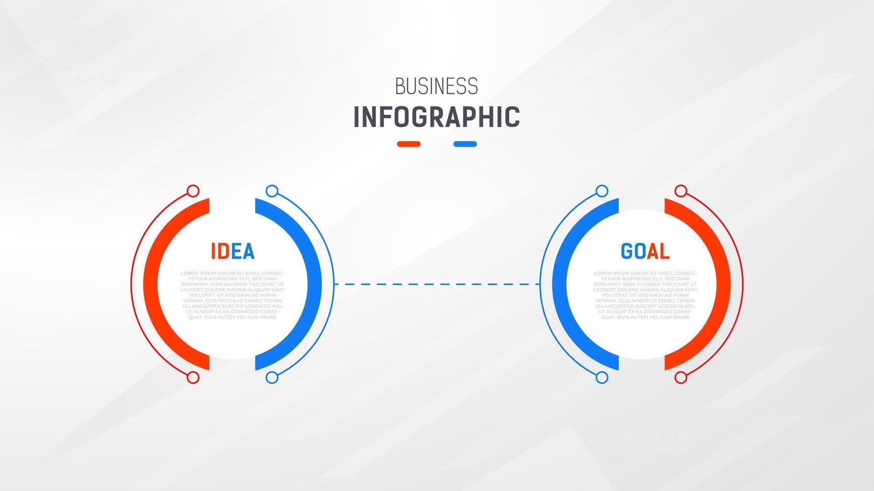 twee stap infographic etiket ontwerp sjabloon vector