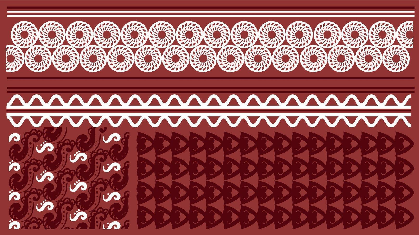 achtergrond etnisch stijl kleurrijk naadloos grens. tribal decoratief plakband polynesisch tribal aztec patroon voor t shirt, broek, kleding stof, behang, kaart sjabloon, omhulsel papier, tapijt, textiel, omslag. vector
