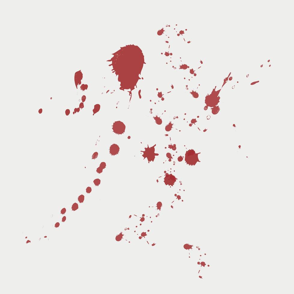 bloed splatter kunst vector illustratie achtergrond