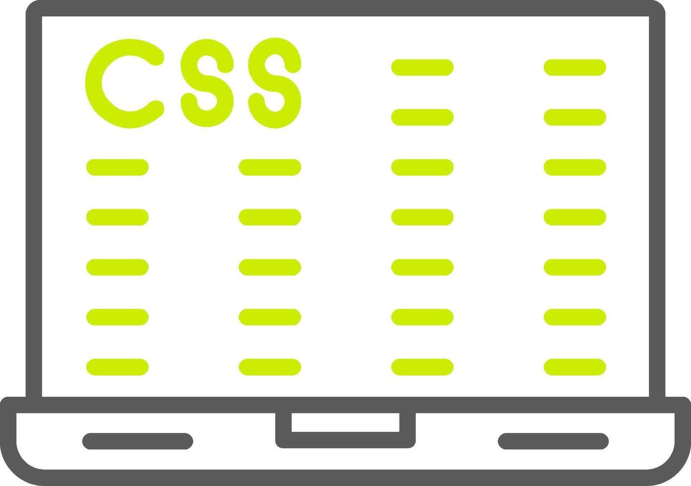 pictogram voor gegevenscodering lijn twee kleuren vector