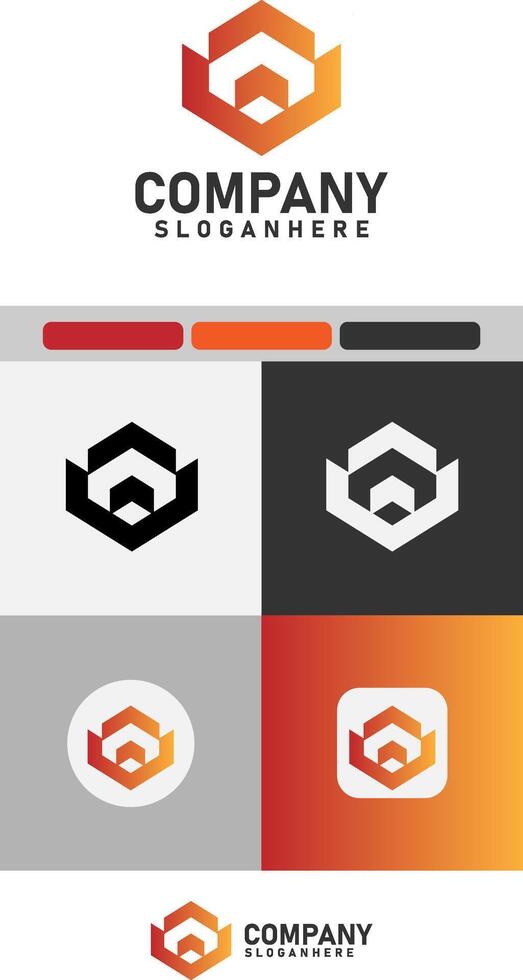 abstract logo en bedrijf branding sjabloon ontwerpen inspiratie Aan wit achtergrond vector