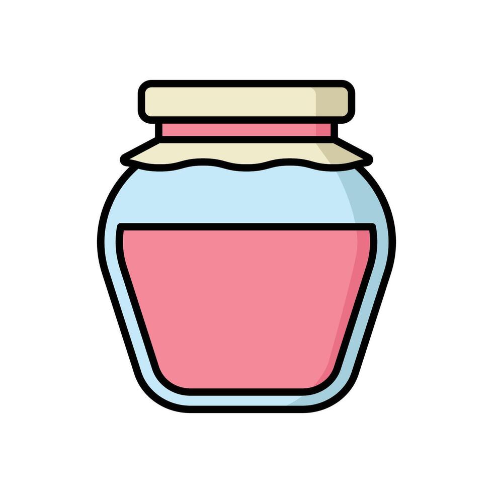 jam pot icoon ontwerp sjabloon gemakkelijk en schoon vector