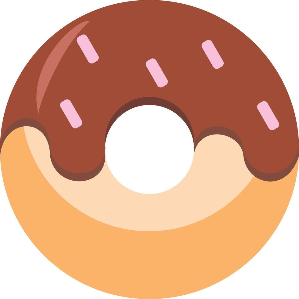 donut illustratie ontwerp, kunst en creativiteit vector