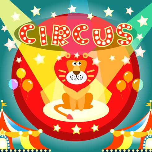 circus poster vector