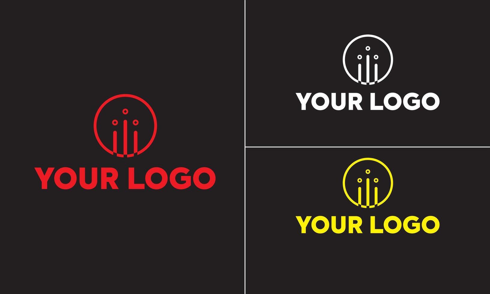 creatief logo ontwerp voor uw bedrijf vector