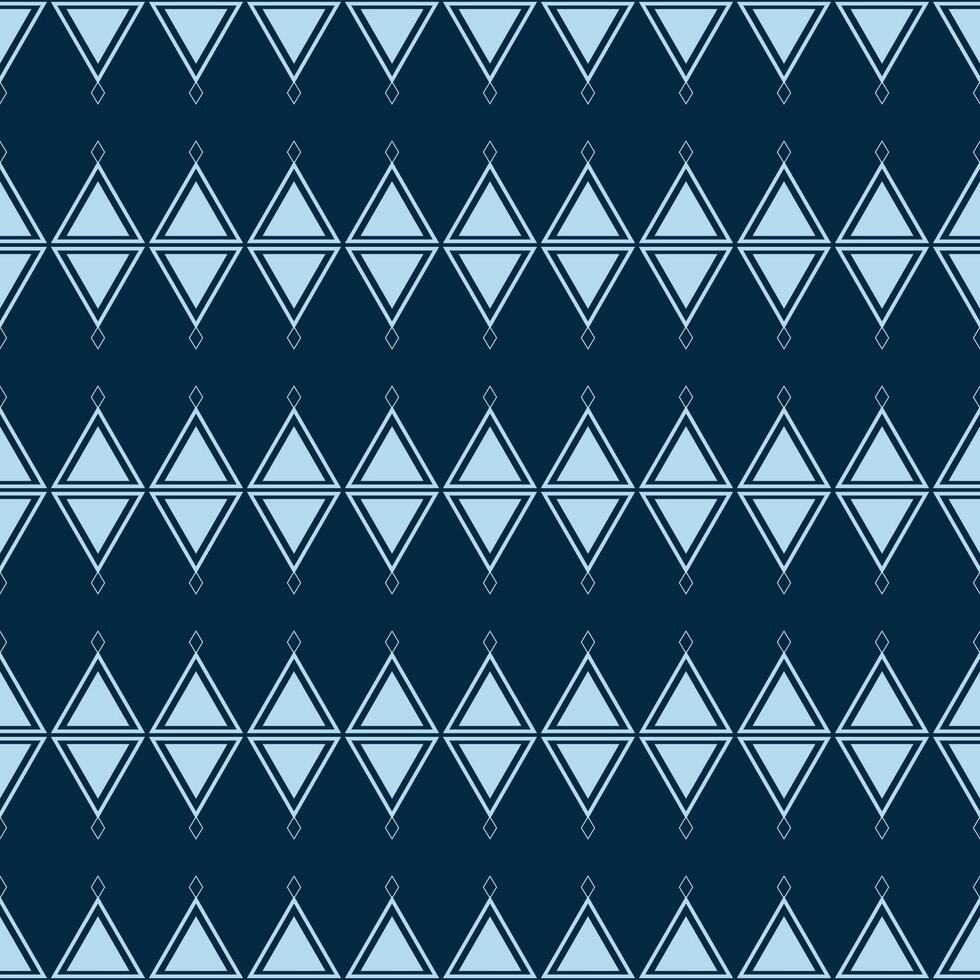 traditioneel etnisch ikat motief kleding stof patroon meetkundig stijl.afrikaans ikat borduurwerk etnisch oosters patroon blauw achtergrond behang. abstract, illustratie.textuur, frame, decoratie. vector