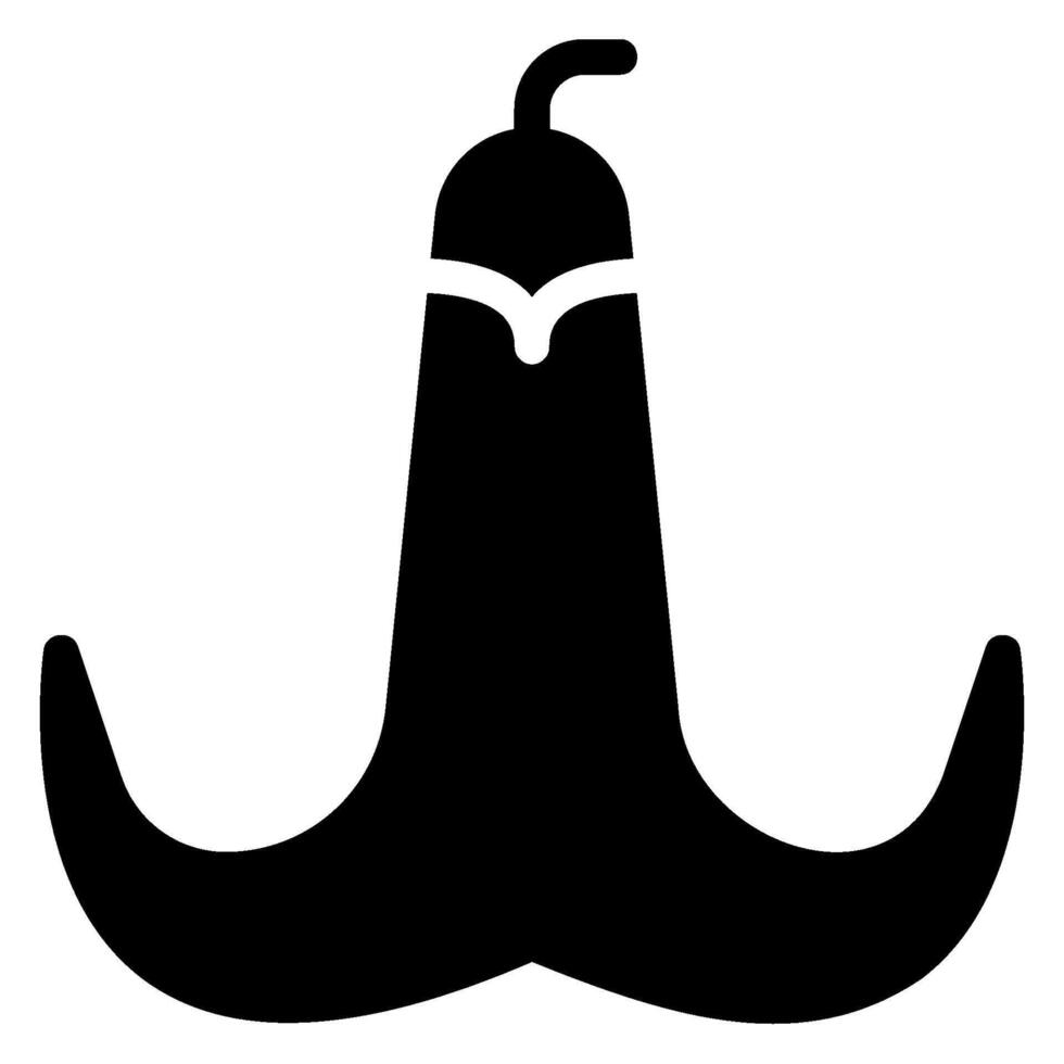 Brugmansia glyph icoon vector