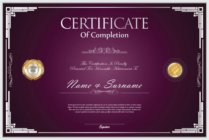 Certificaat vector