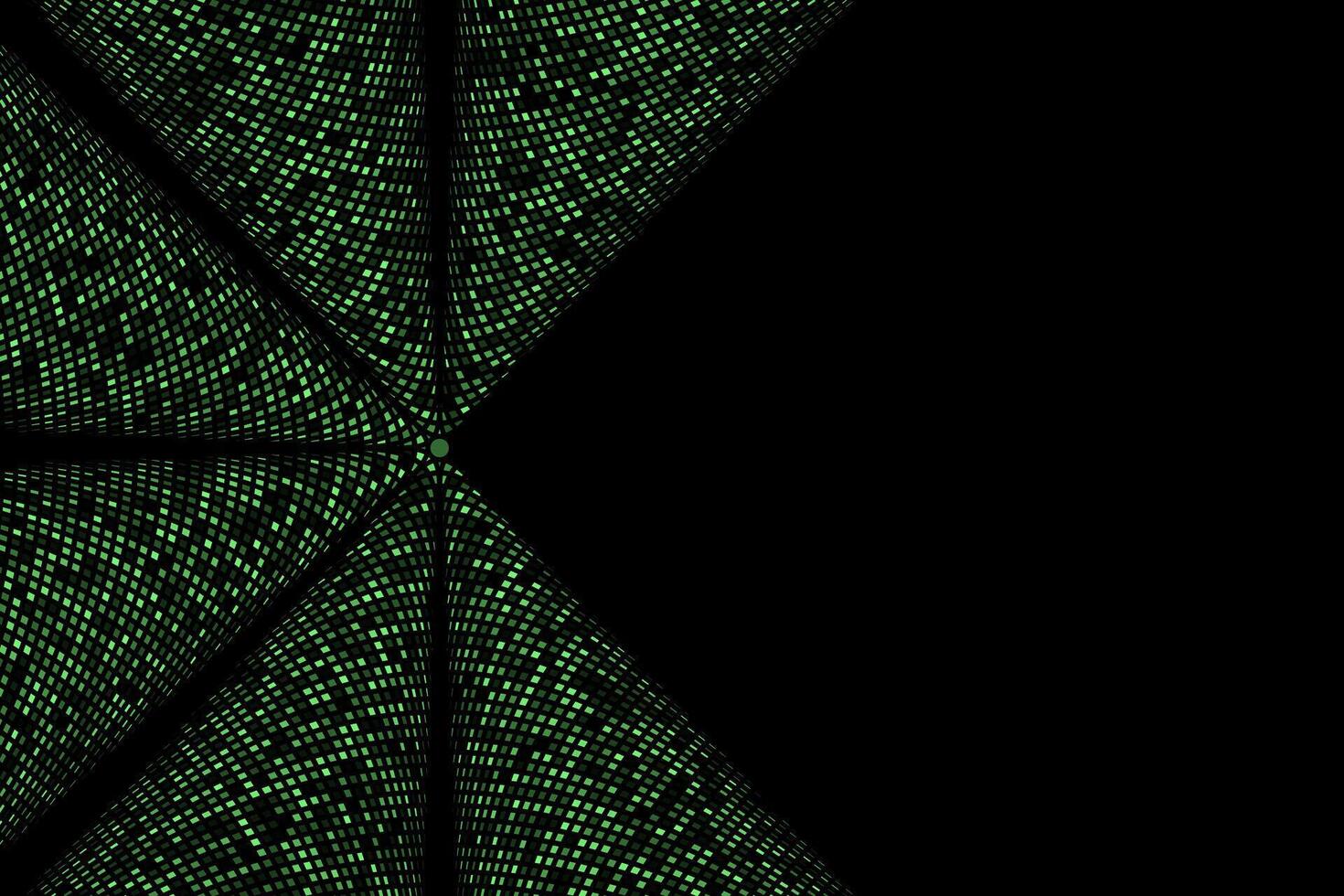 groen halftone abstract ster behang achtergrond vector