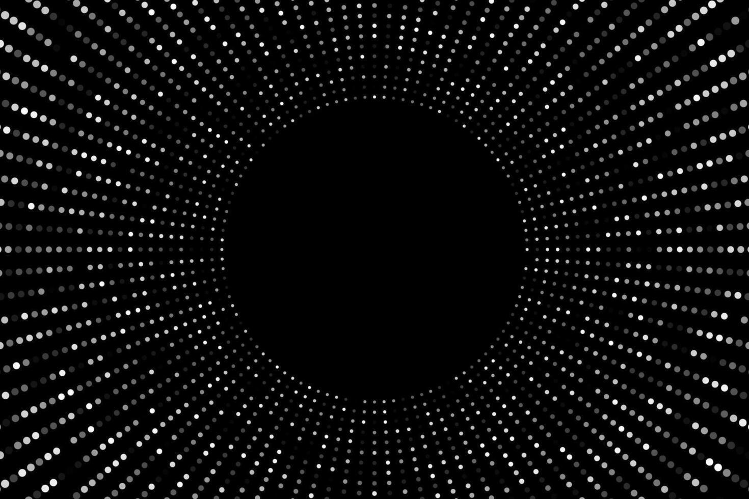 wit sprankelend dots cirkel abstract achtergrond vector