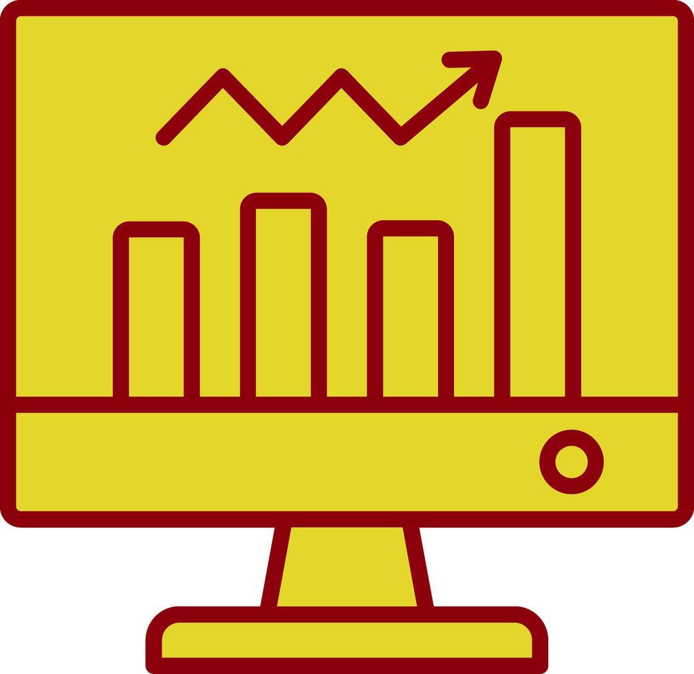 analytics wijnoogst icoon ontwerp vector