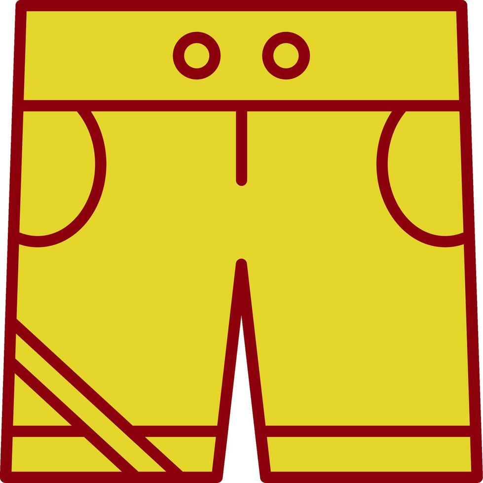 shorts wijnoogst icoon ontwerp vector