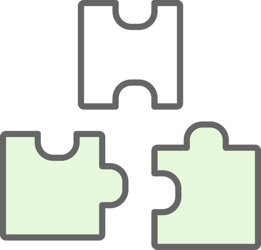 puzzel filay icoon ontwerp vector