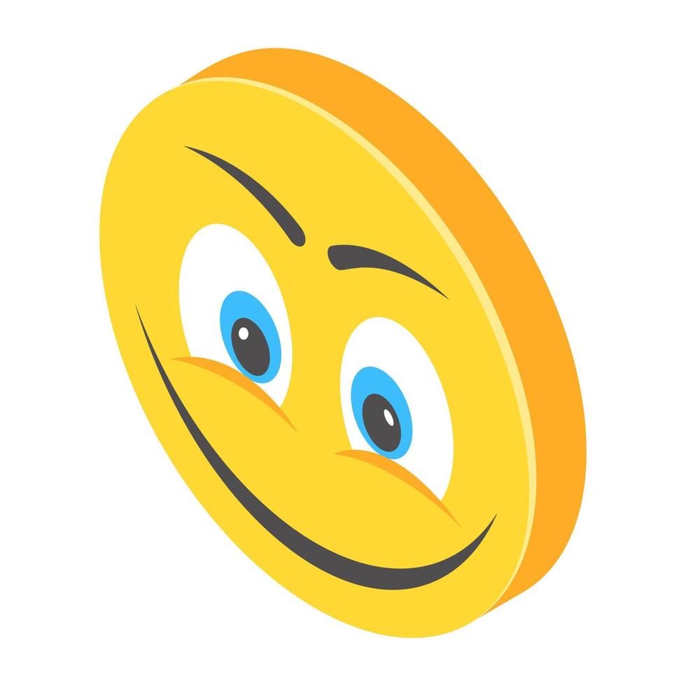 trendy emoji-concepten vector