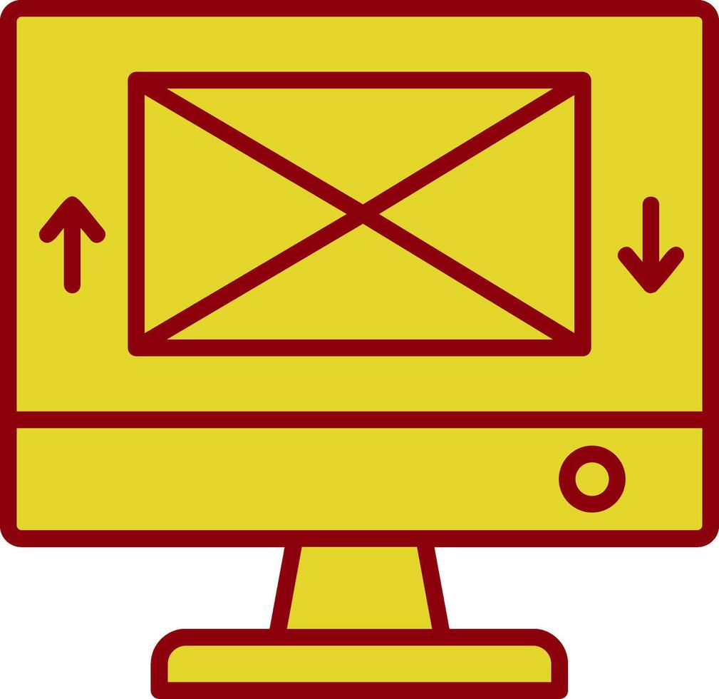 e-mail wijnoogst icoon ontwerp vector