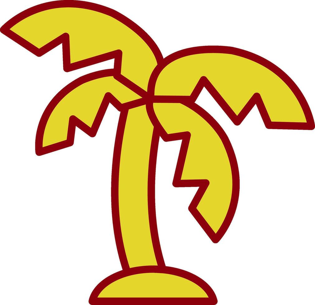 palm wijnoogst icoon ontwerp vector