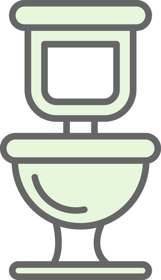 toilet filay icoon ontwerp vector