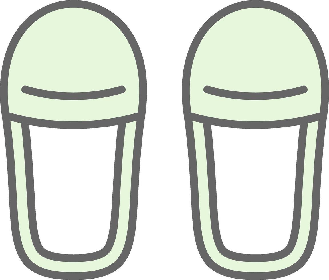 slippers filay icoon ontwerp vector