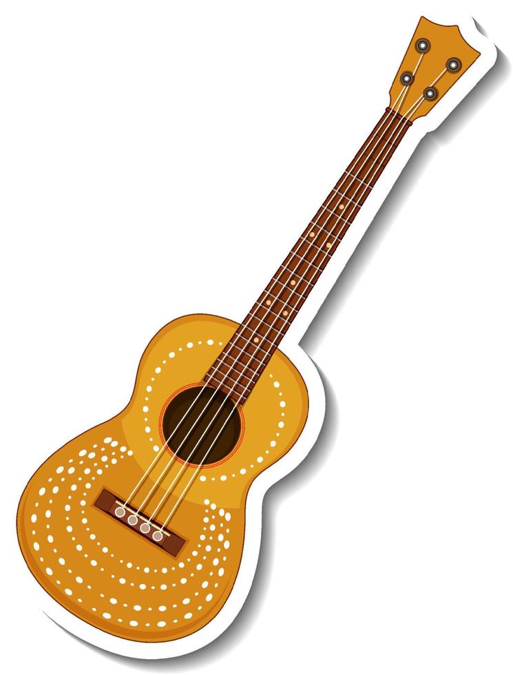 mexicaanse gitaar muziek instrument cartoon vector