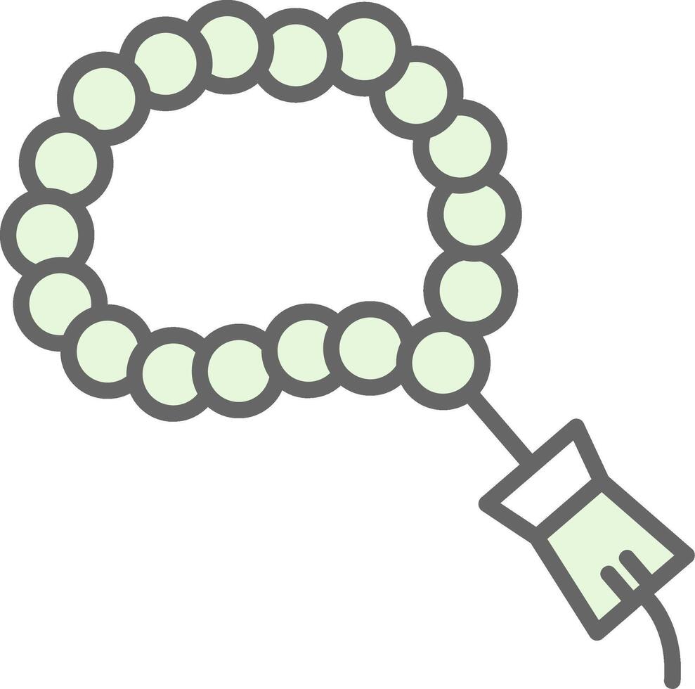 tasbih filay icoon ontwerp vector