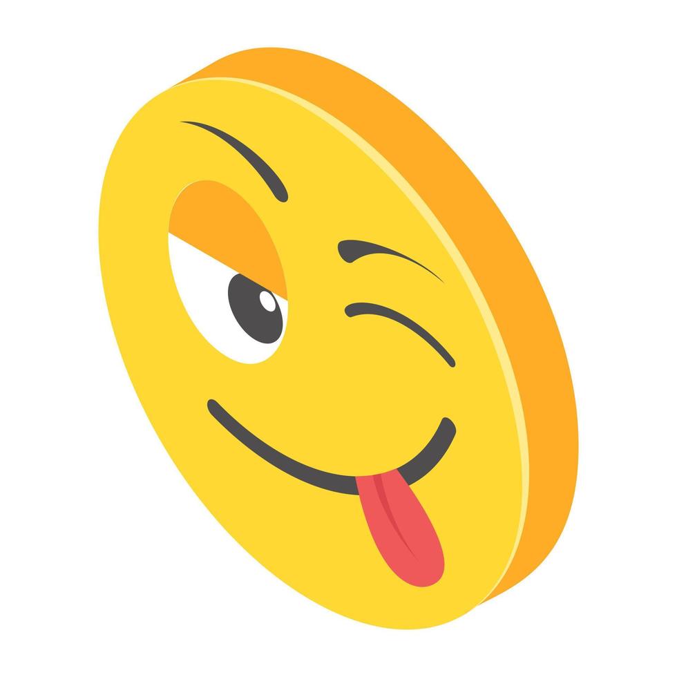 trendy emoji-concepten vector
