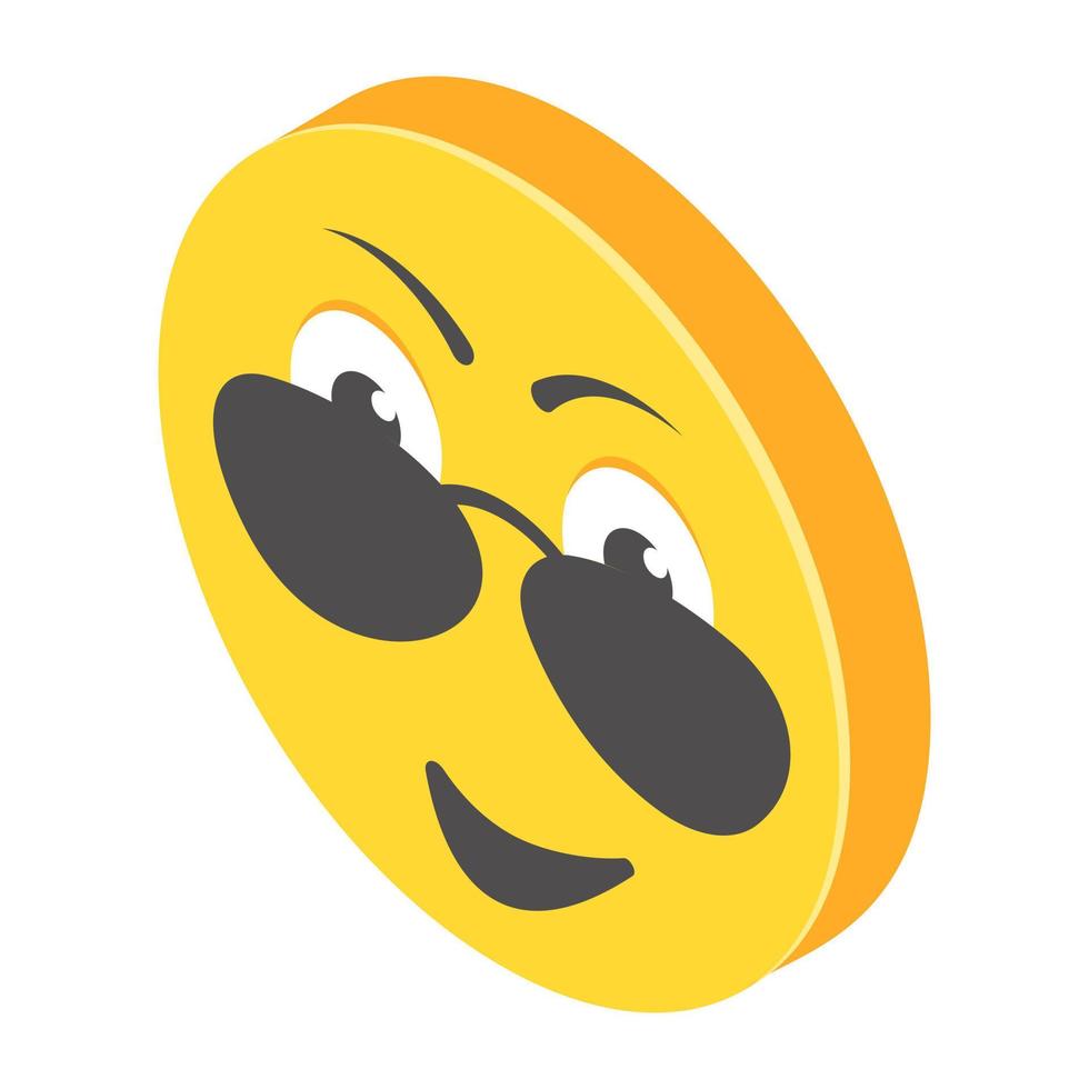 trendy emoji-concepten vector