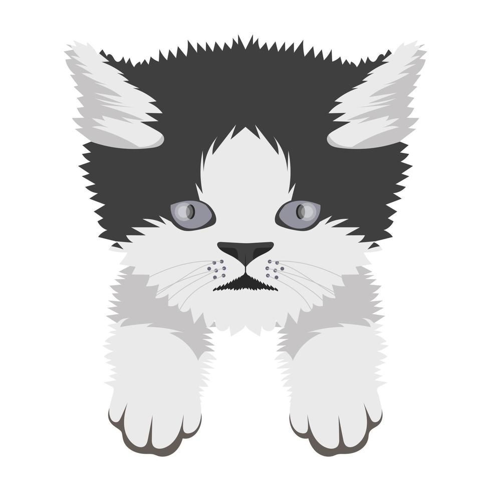 onschuldige kattenconcepten vector