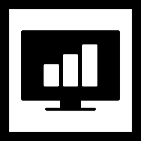 Vector statistieken pictogram