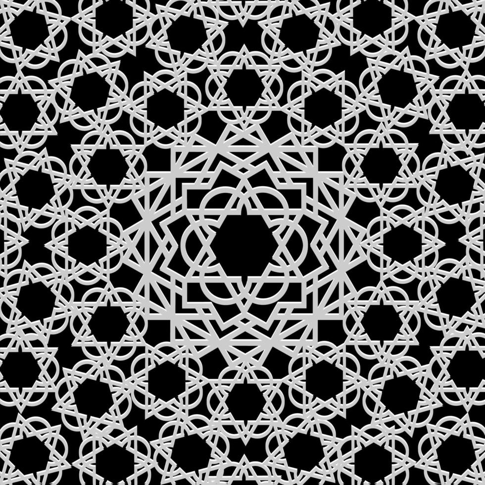 Arabisch geometrisch patroon vector