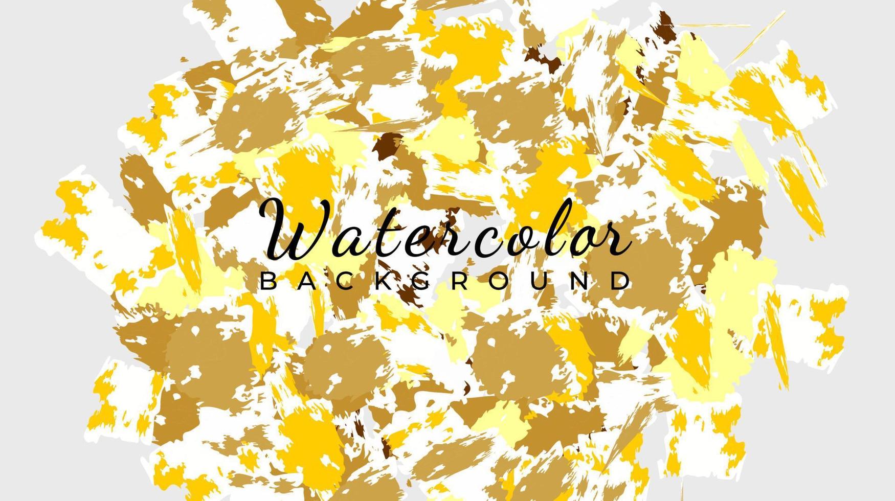 abstracte kleurrijke aquarel vlek achtergrond vector