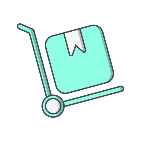 Vector Trolley pictogram