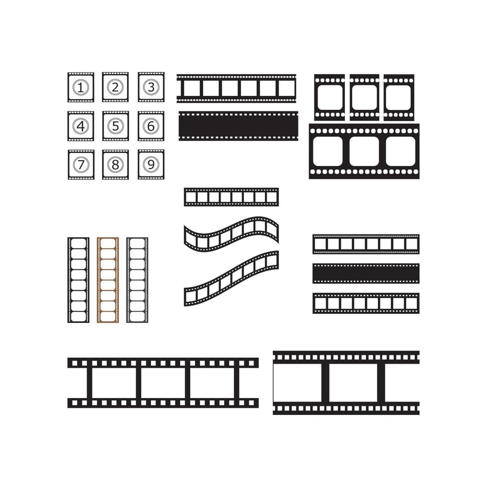 film film bioscoop vectorillustratie ontwerp vector