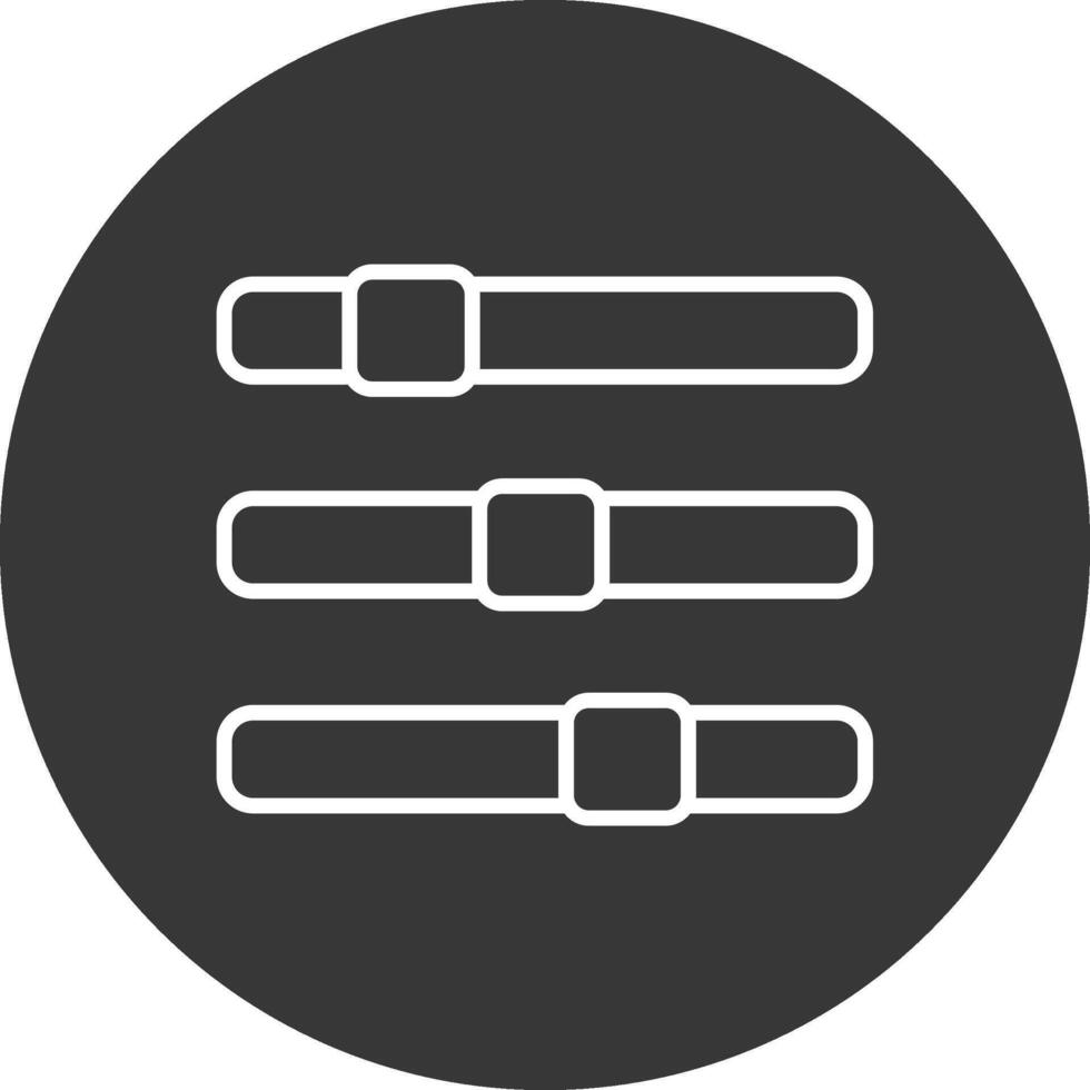 vooruitgang bar lijn omgekeerd icoon ontwerp vector