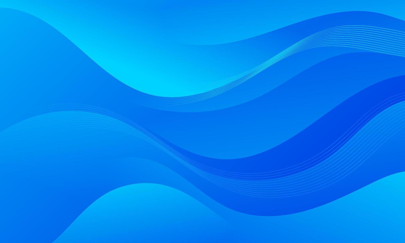 boeiend blauw golven. trekken uw digitaal creaties met creativiteit gebruik makend van deze abstract achtergrond. de blauw helling golven creëren een boeiend zichtbaar gevolg voor websites, flyers, posters vector