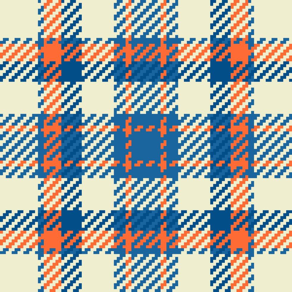 textiel ontwerp van getextureerde plaid. geruit kleding stof patroon swatch voor shirt, jurk, pak, omhulsel papier afdrukken, uitnodiging en geschenk kaart. vector