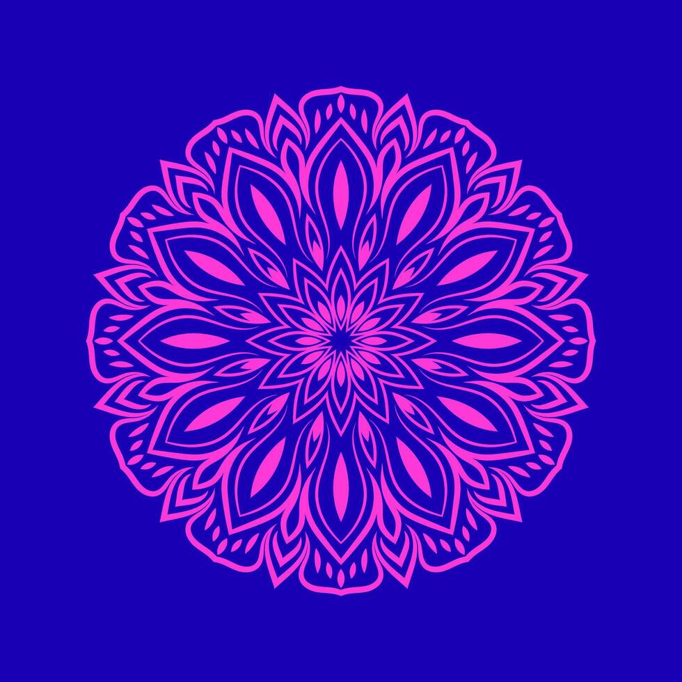 mandala kunst voor ontwerp wijnoogst achtergrond,decoratie, vector