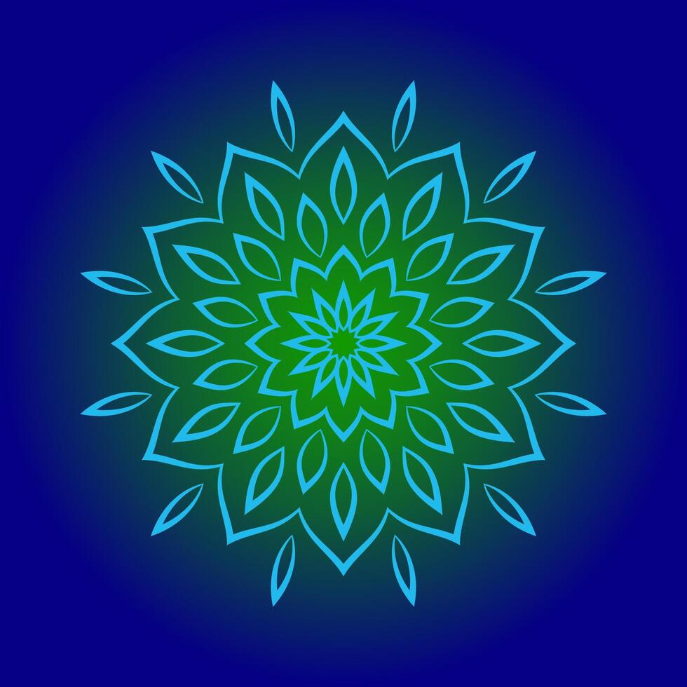 mandala kunst voor ontwerp wijnoogst achtergrond,decoratie, vector