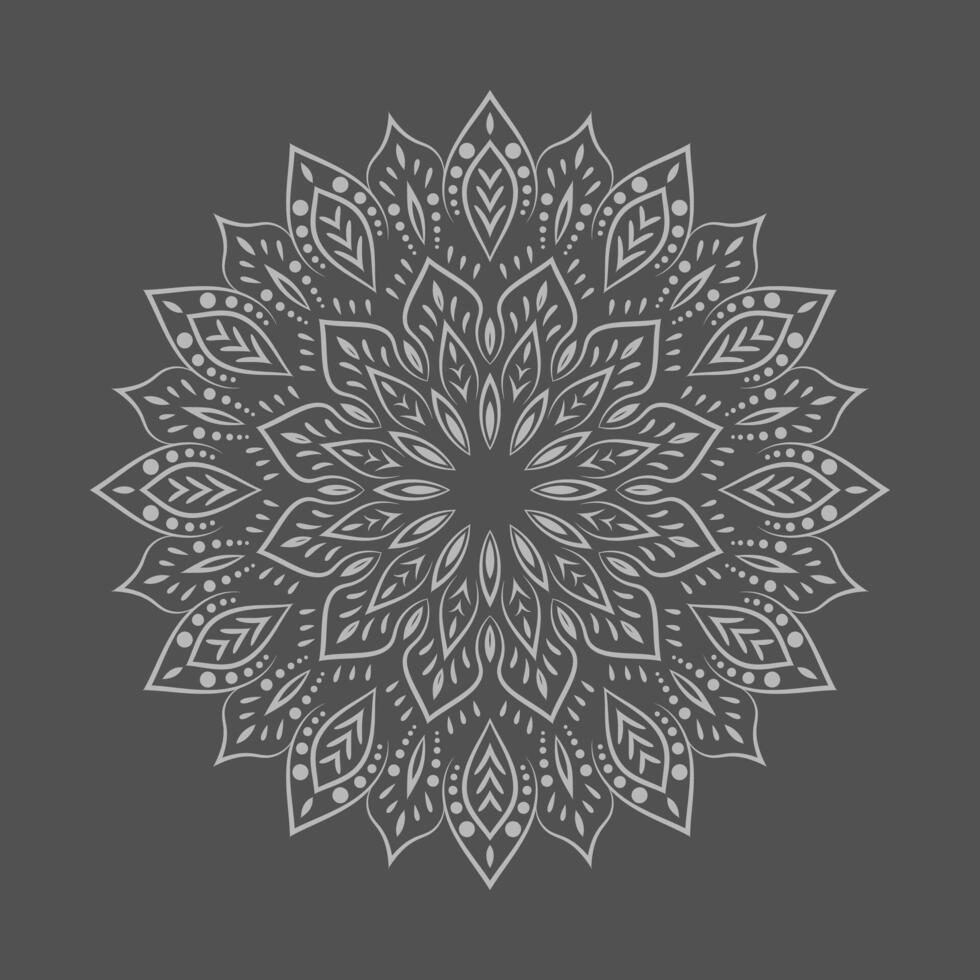 mandala kunst voor ontwerp wijnoogst achtergrond,decoratie, vector