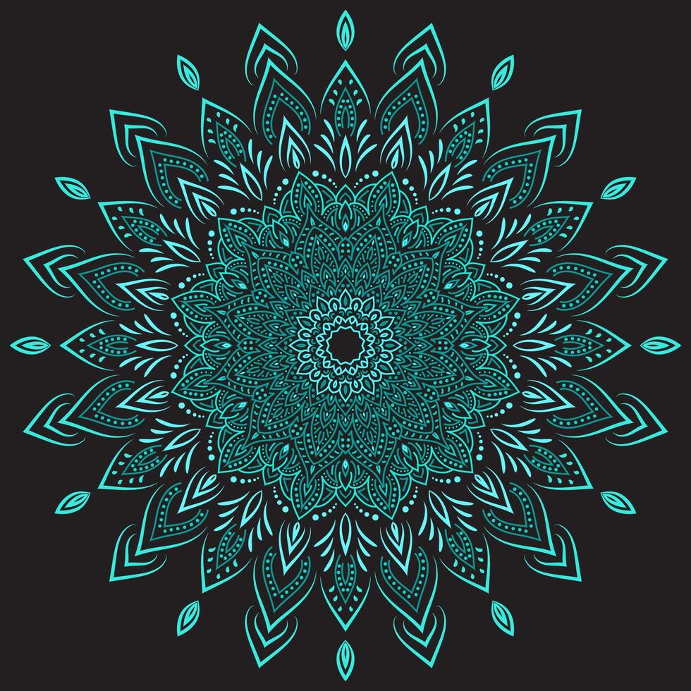 mandala kunst voor ontwerp wijnoogst achtergrond,decoratie, vector