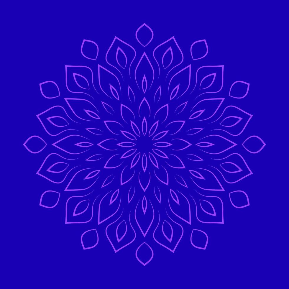 mandala kunst voor ontwerp wijnoogst achtergrond,decoratie, vector