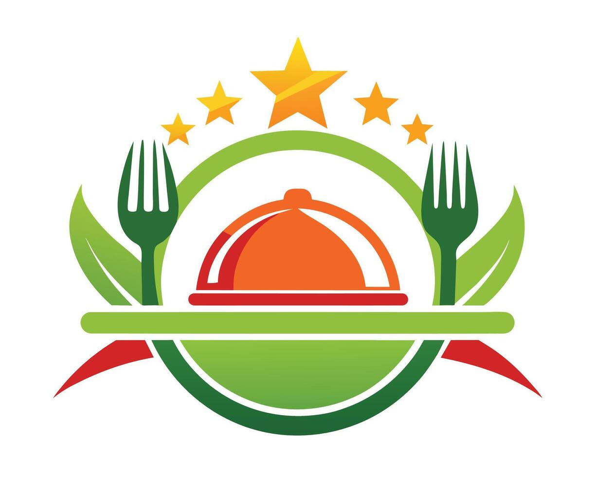 illustratie restaurant icoon logo vector