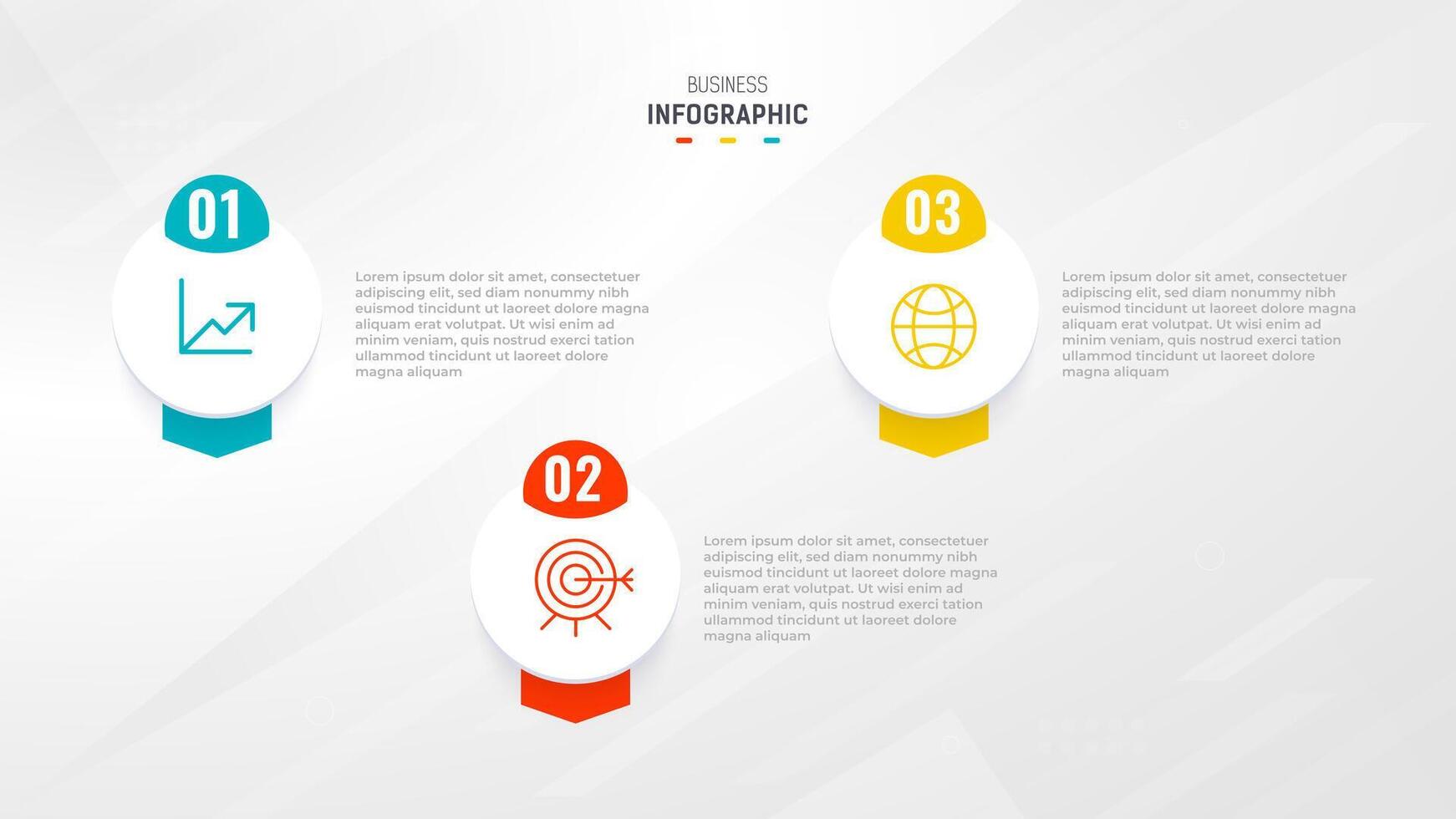 drie stap infographic etiket ontwerp sjabloon met lijn pictogrammen. werkwijze stappen diagram, presentaties, workflow lay-out, banier, stromen grafiek, info diagram illustratie. vector