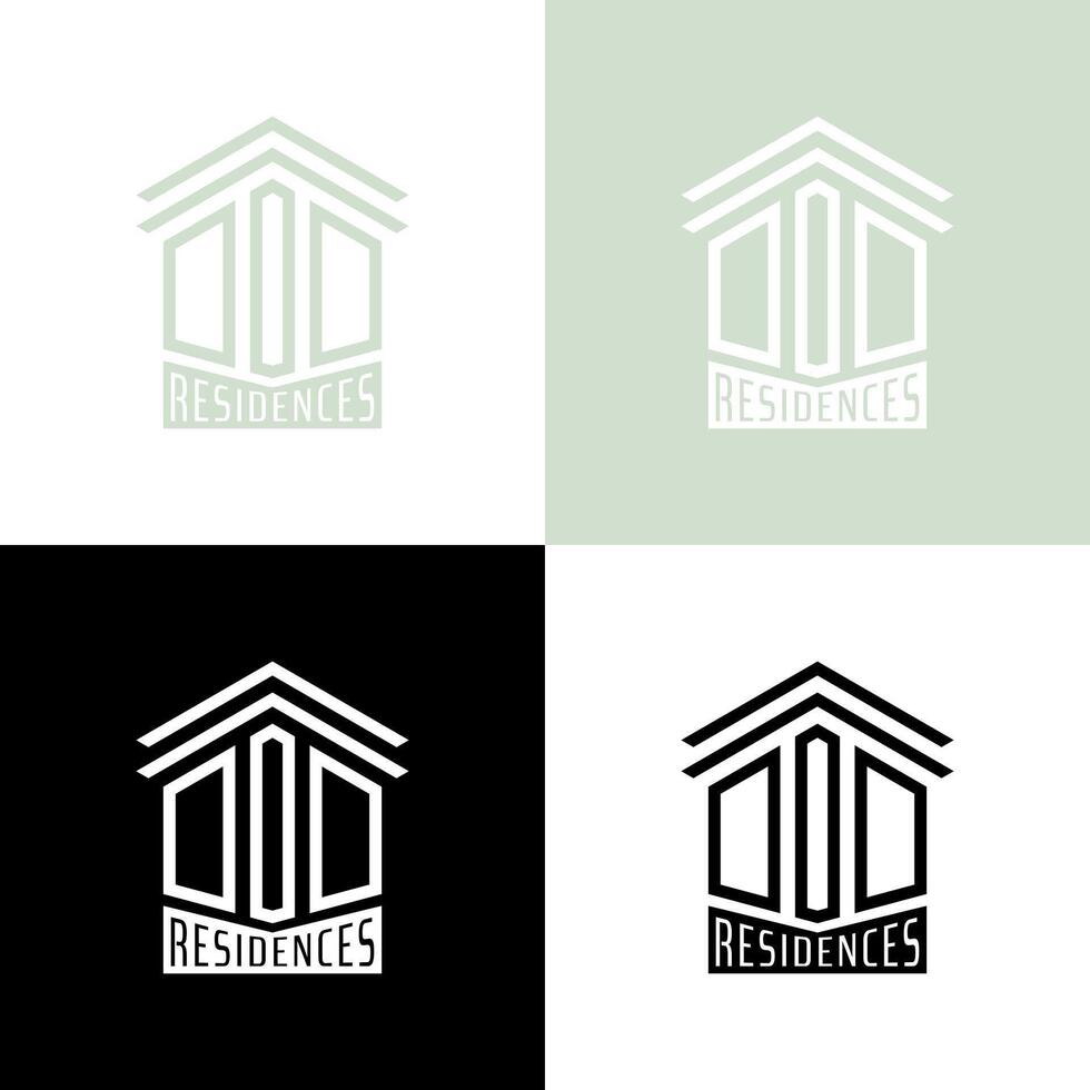 woningen icoon logo ontwerp vector