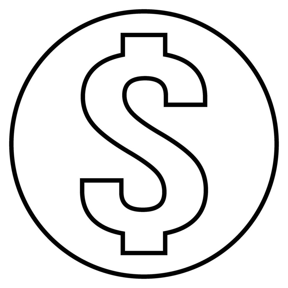 pro dollar pictogrammen vector