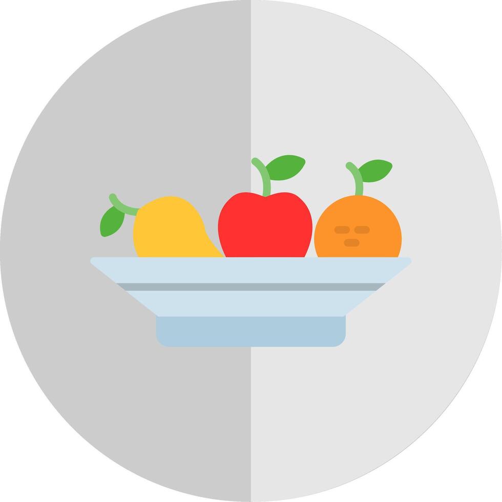 fruit vlak schaal icoon ontwerp vector