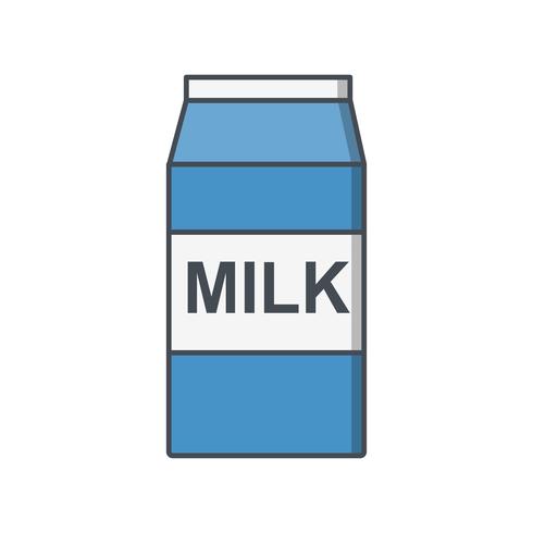 Vector melk pictogram