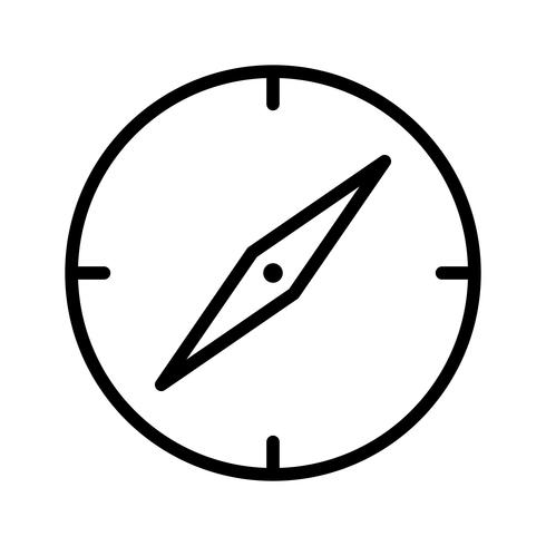 Vector kompas pictogram